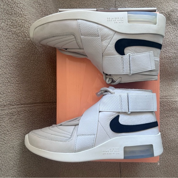 Nike Air x Fear of God Raid “Light Bone” AT8087 - New with Box - Picture 5 of 11